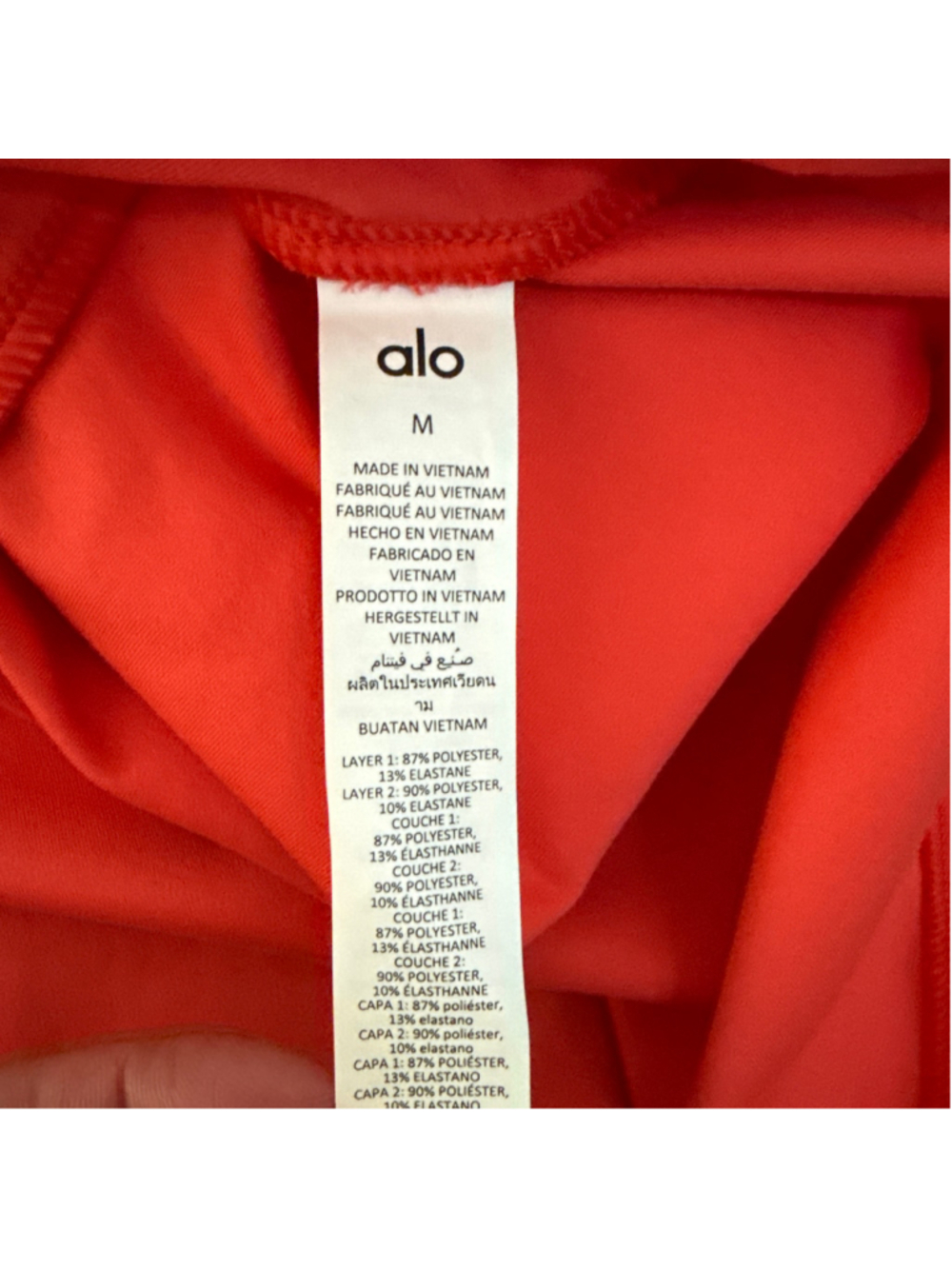 Women's Alo Coral Alosoft Backspin Mini Skirt M - Picture 5 of 6